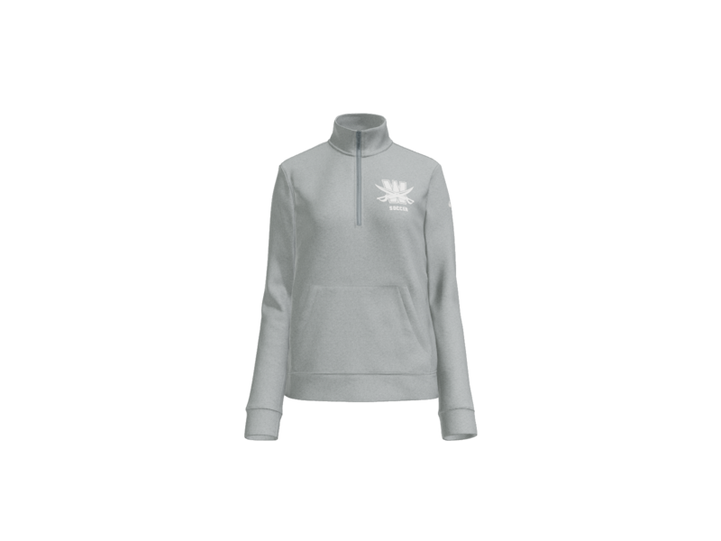 Nike Women's Club Fleece Sleeve Swoosh 1/2-Zip