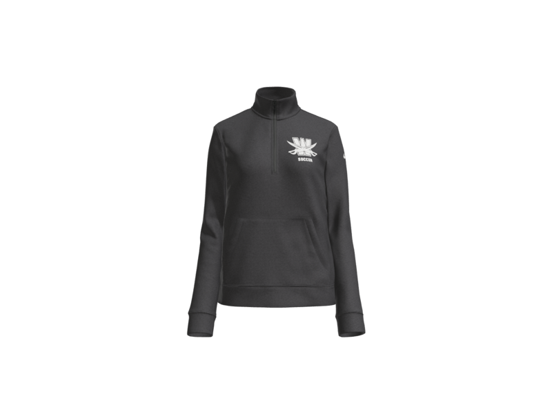 Nike Women's Club Fleece Sleeve Swoosh 1/2-Zip